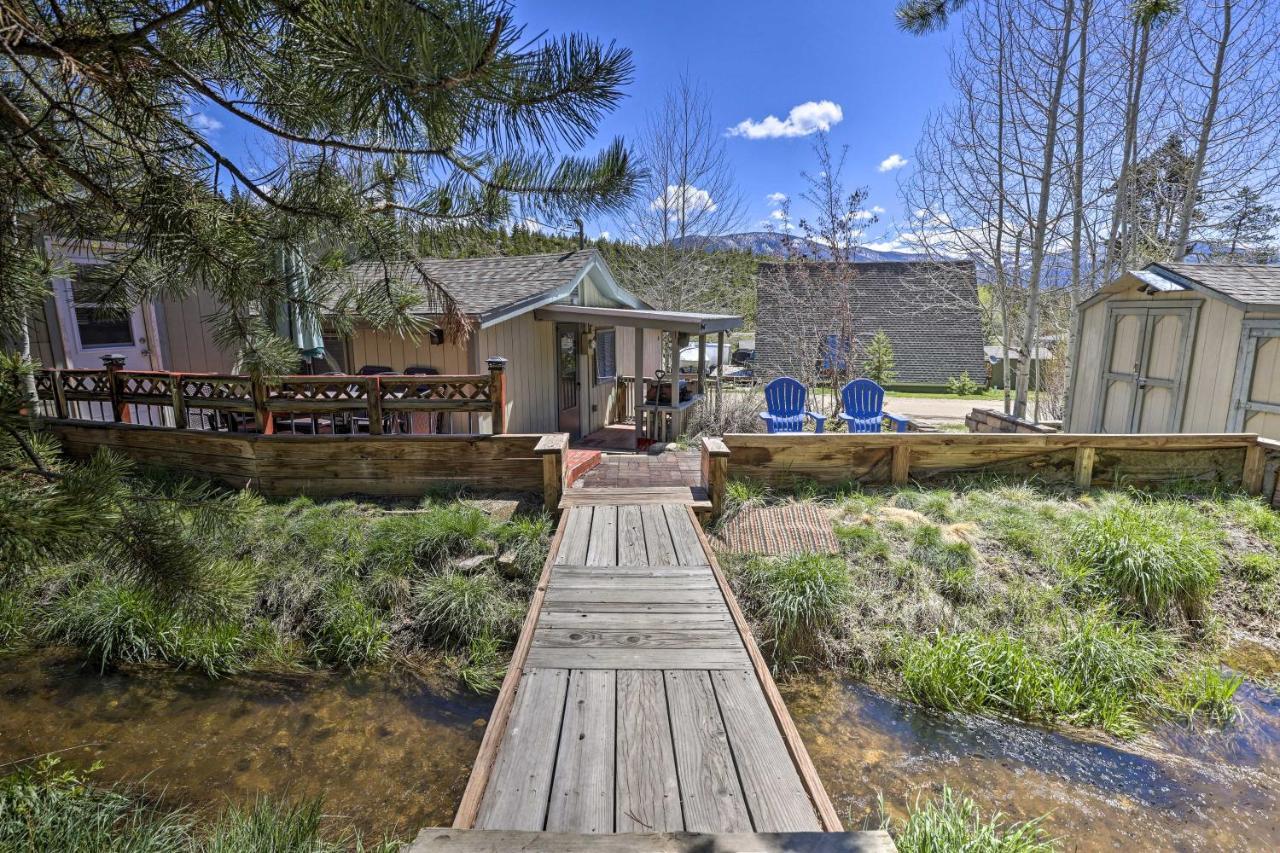 Grand Lake Home Fireplace, Deck And Mountain Views Dış mekan fotoğraf