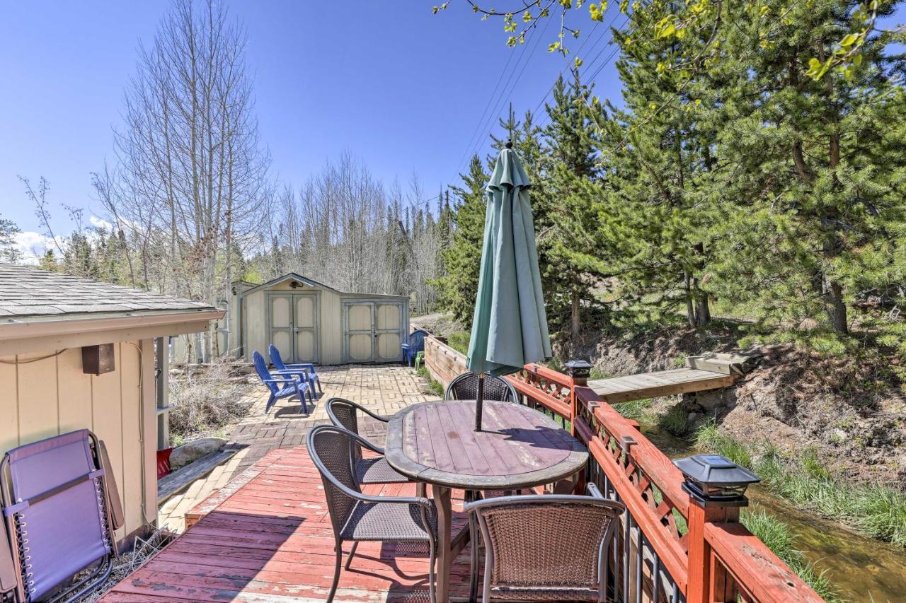 Grand Lake Home Fireplace, Deck And Mountain Views Dış mekan fotoğraf